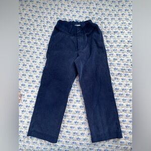 Kids Casual Navy Corduroy Pants